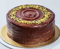 Enfes Çikolatalı ve Antep Fıstıklı Mini Pasta