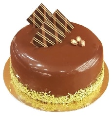 Özel Ambalajlı 6–9 Kişilik Çikolatalı Yaş Pasta