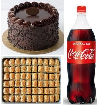 Pastaneden Taze: Çikolatalı Yaş Pasta Baklava ve Cola Fırsatı