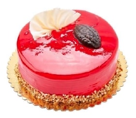 Taze Frambuaz Taneli Yaş Pasta 2-3 Kişilik Hediyelik